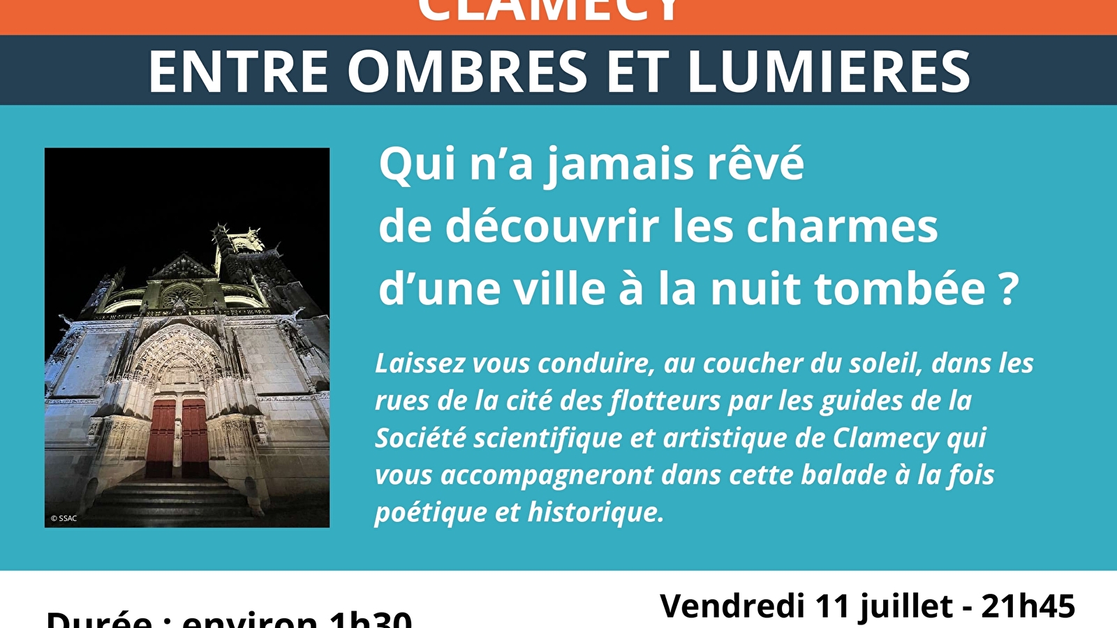 CLAMECY, ENTRE OMBRES ET LUMIERES