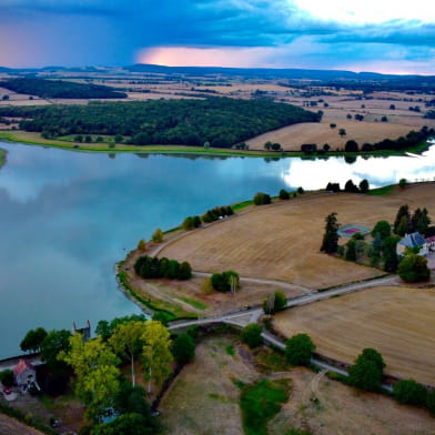 Circuit entre étang et forêt de Vincence