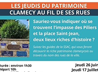 CLAMECY AU FIL DE SES RUES - CLAMECY