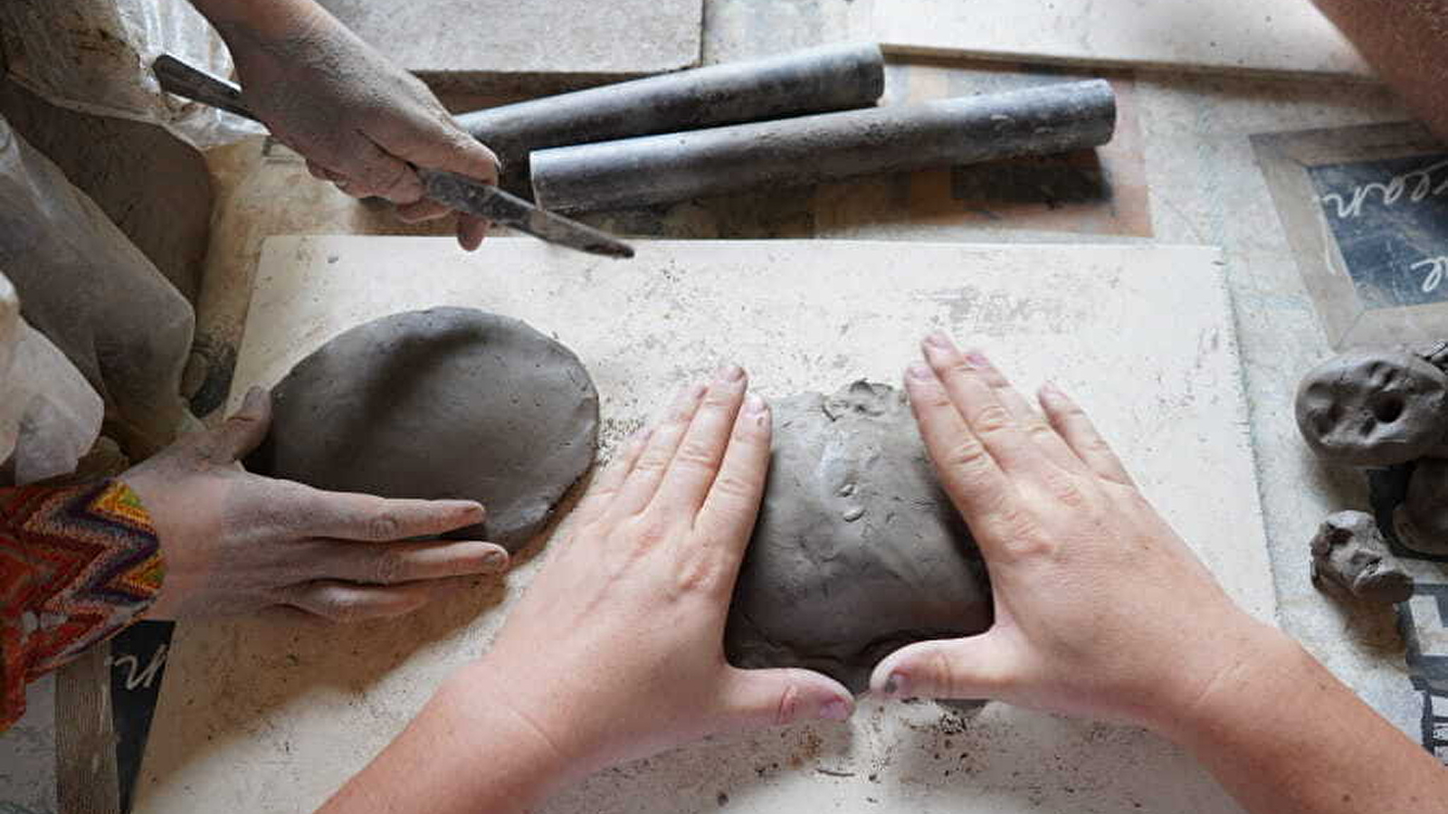 Atelier modelage de masques